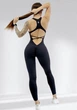 Спортивный комбинезон женский LILAFIT черный M (LFJ000042) - изображение 3