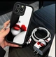 Панель YinYangFace для Aplle Iphone 13 ProMax Black-White + Чохол для зарядного пристрою - зображення 4