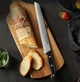 Японський ніж Santoku з дамаської сталі у подарунковій упаковці TURWHO 9" для хліба (VG10"9B) - зображення 1