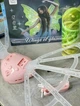 Детские подвижные крылья Феи Wings of glazed 6 TOPA электрические карнавальные крылья на ремешках с подсветкой музыкой и эффектом порхания 65 см - изображение 3