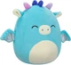 Мягкая игрушка Squishmallows Дракон Татьяна 19 см (SQCR06614) - изображение 6