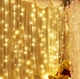 Гірлянда новорічна/різдвяна Xmas 200-WW-2 200Led 2x2м Водоспад Теплий білий - зображення 2