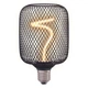 Лампа светодиодная винтажная 3.5W 220V 130lm 1800K E27 DIM 100x162mm филаментная [4058075840300] OSRAM LED DECO SPIRAL SQ100 BLACK - изображение 2
