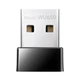 Wi-Fi адаптер Cudy WU650 AC650 Wi-Fi Mini USB Adapter 2.4 ГГц/5 ГГц Black (WU650) - изображение 1