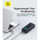 Powerbank павербанк УМБ Baseus Amblight Digital Display Fast Charge 26800mAh 65W QC4.0 Cluster Black (P10022402113-00) - зображення 8