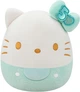 Мягкая игрушка Squishmallows Хеллоу Китти в изумрудном 20 см (SQSN00498) - изображение 1
