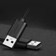 Кабель UGREEN USB 2.0 A Male to A Male Cable 1.5m (Black) (UGR-10310) - зображення 7