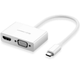 UGREEN USB Type C to HDMI + VGA Converter (White) (UGR-30843) - изображение 2