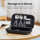 Органайзер для HDD UGREEN LP128 Hard Disk Storage Bag Large Size(UGR-50274) (UGR-50274) - изображение 7