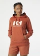 Кофта женские Helly Hansen Logo Hoodie S Помаранчевий 33978-179 - изображение 1