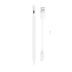 Стилус HOCO GM112 Intelligent anti-lost active capacitive pen with digital display pad dedicated White (6942007634588) - изображение 6