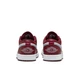 Кросівки чоловічі Jordan 1 Low White Bordeaux 46 Червоний 553558-615 - зображення 4