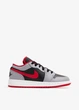 Кроссовки женские Jordan 1 Low Gs Grey/Black 37.5 Комбінований 553560-060 - изображение 1