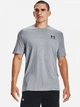 Футболка мужская Under Armour Sportstyle Left Chest S Сірий 1326799-036 - изображение 1