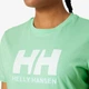 Футболка жіноча Helly Hansen Hh Logo T-Shirt M Зелений 34112-419 - зображення 2