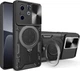 Чохол Magnetic Shield для Infinix Smart 8/X6525 бампер протиударний з підставкою кільцем Black - зображення 1