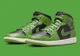 Кроссовки женские Jordan 1 Mid 38 Зелений BQ6472-031 - изображение 1