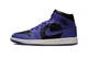 Кроссовки женские Jordan 1 Mid Violet 42.5 Синій BQ6472-051 - изображение 3