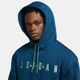 Бомбер мужской Jordan Sport Dna Fleece Pullover Hoody S Синій CK9567-432 - изображение 3