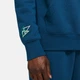 Бомбер мужской Jordan Sport Dna Fleece Pullover Hoody S Синій CK9567-432 - изображение 5
