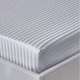 Простынь на резинке Zastelli Gray stripe поликоттон 100*200+20см Серая - изображение 1