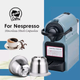 Многоразовые стальные капсулы nespresso капсулы неспрессо сталь - изображение 2