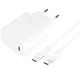 Блок питания (Type-C) + Кабель Type-C to Type-C. Proove Silicone Power 30W white 574910003 - изображение 1