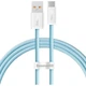 Кабель Baseus Dynamic Series Fast Charging Cable USB to Type-C 100W 1m CALD000603 Blue - изображение 1