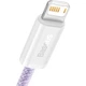 Кабель Baseus Dynamic Series Fast Charging Cable USB to Lightning 2.4A 1m CALD000405 Purple - зображення 2