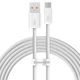Кабель Baseus Dynamic Series Fast Charging Cable USB to Type-C 100W 2m CALD000702 White - изображение 1