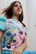 Детская пижама для девочек Холодное сердце FROZEN | светится в темноте | 6 года рост 110-116см | цвет голубой - изображение 5