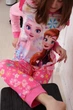 Детская пижама для девочек Холодное сердце 2 FROZEN 2 | светится в темноте | 7 года рост 116-122см | цвет розовый - изображение 5
