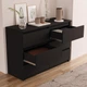 Комод Furnigrade КМ - 10 антрацит 1100х760х400 - изображение 2