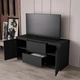 Комод Furnigrade КМ-12 антрацит 1100х530х400 - зображення 2