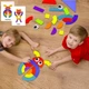 Дерев'яна мозаїка для дітей Монтессорі Shapes Puzzle Головоломка танграм (50 карток та 36 фігурок) - зображення 2