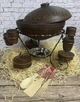 Садж Vitar Хуторок декор на 6 персон для подачи мясных блюд 3500 мл - изображение 2