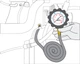 Miernik ciśnienia oleju YATO tester 0-140 psi 12 szt (YT-73031) (5906083097683) - obraz 3