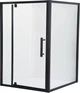 Душевая кабина AQUASTREAM Ethos 110S Swing All Blacks - изображение 1