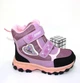 Зимние ботинки на липучках для девочек BBT.kids Сиреневый с розовым (T6951 pink-purple (35 (22 см)) - изображение 4