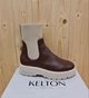 Сапоги женские Kelton зима кожа+стрейч 1113 37 Коричневый - - изображение 1