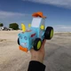 Трактор, танцующий на радиоуправлении Crazy Car, красный MIC 2101-A - изображение 3