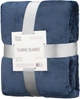 Плед ARDESTO Flannel Темно-синий Двуспальный 200x220 см (ART0220SB) - изображение 1