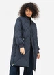Довга куртка пальто жіноча зимовий Біо-пух DuPont Sorona original Viva-Wear 8806 40 графітовий 8806-1 - изображение 2