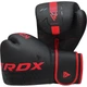 Боксерські рукавиці RDX F6 Kara Matte Red 8 унцій (капа в комплекті) - изображение 4