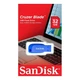 Флешка - накопитель SanDisk Cruzer Blade 32Gb USB 2.0 Electric Blue - изображение 4