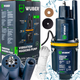 Дренажний насос для брудної та чистої води Wuber W11001 460Вт/1080л - зображення 3