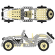 Конструктор металевий Technok Ретро-автомобіль 284 деталі (4821) (4823037604821) - зображення 3