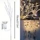 Гирлянда-ветка Brush light белая на батарейках - изображение 3