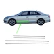 Хром молдинг, накладка двері передньої лівої Volkswagen Passat (NMS) USA B7 2011-15, B8 2015-18 561-853-515-A-2ZZ - зображення 1