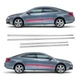 Хромовані молдинги для дверей Volkswagen Passat CC 2008-18 комплект 4 шт 3C8853072A, 3C8853074A, 3C8853071A, 3C8853073A - зображення 1